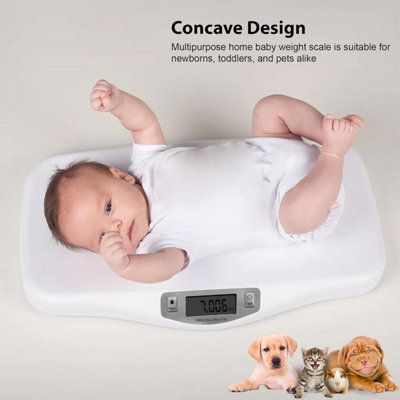 Digital Baby Weighing Scale, Portable Infant and Newborn Scale with LCD ...