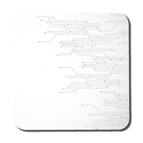 digital background with technology circuit board (Coaster) / Default Title