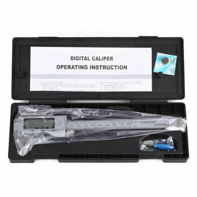 Digital Caliper, 150mm Vernier Calipers with Large LCD Screen Inch ...