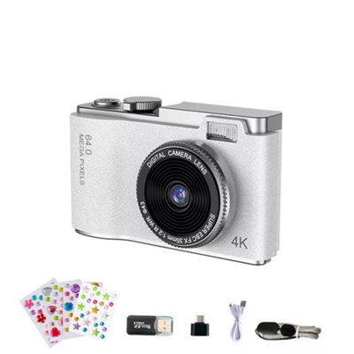 Digital Camera HD 1080P 64MP 2.4'' LCD Display Screen 8X Zoom Anti ...
