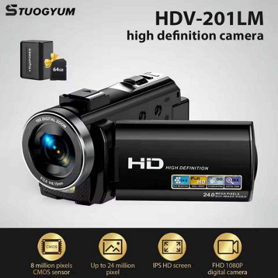 Digital Camera with 3.0 Inch Rotating Screen HD Video Photo Camera with ...