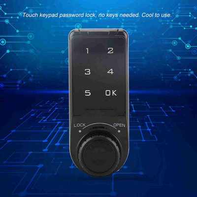 Digital Electronic Security Cabinet with Touch Keypad Access-30mm Code Lock