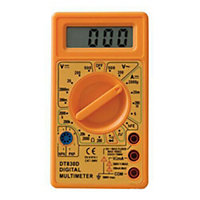 Digital Multimeter AC DC Voltage Current Continuity Circuit Checker Tester
