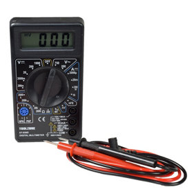 Digital Multimeter Battery Tester AC and Dc Voltage Current Tester LCD Display