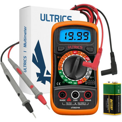 Digital Multimeter, Voltmeter Ammeter Ohmmeter Circuit Checker with ...