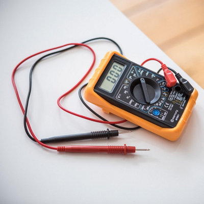 DIGITAL MULTITESTER Multimeter Test Meter Volt Amp Continuity Tester