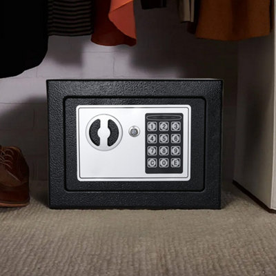 Digital Password & Keys Dual Lock Safe for Home Office Security Flex 6L