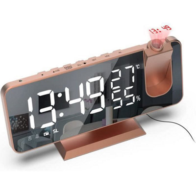 Digital projection clock modern design exquisite decoration suitable ...