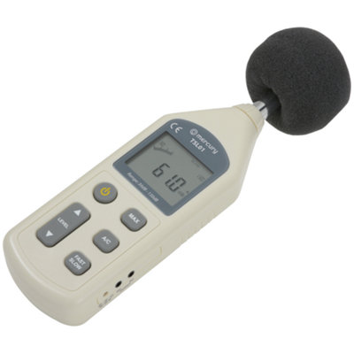 Digital Sound Level Decibel Meter with Heavy Duty Case