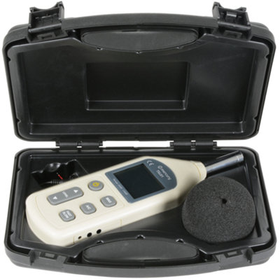 Digital Sound Level Decibel Meter with Heavy Duty Case