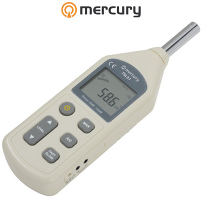 Digital Sound Level Decibel Meter with Heavy Duty Case