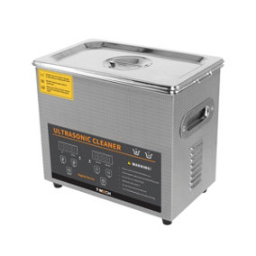 Digital Ultrasonic Cleaner 3L Steel Cleaning Tank