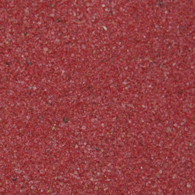 Dihl 1KG Red Coloured Aquarium Sand, 0.5mm to 0.6mm Decorative - Non-Toxic