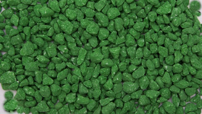 Dihl 2KG Green Coloured Aquarium Gravel - 3mm to 8mm Tropical Decorative Fish Tank Price Comparisons | Compare The Build
