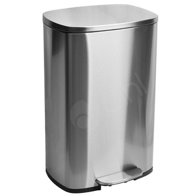 Dihl 50L Stainless Steel Pedal Bin