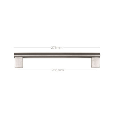 Dihl Boss Bar Handles Brushed Stainless Steel Cabinet Cupboard 256mm - (Pack of 10)