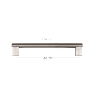 Dihl Boss Bar Stainless Steel Kitchen Cupboard Cabinet Drawer Door Handles 256mm (Pack of 4)