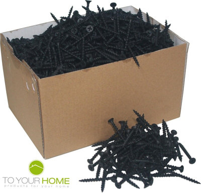 Dihl Drywall Plasterboard Wood Screws 25mm Pack of 500