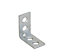 Dihl L Bracket Zinc Plated Right Angle Plate 25 x 25mm - Pack of 50