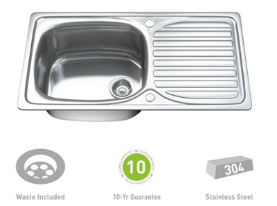 Double drainer 2025 sink b&q