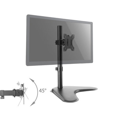Dihl Single Computer Monitor Arm Mount Desk Stand 13"-27" - 4