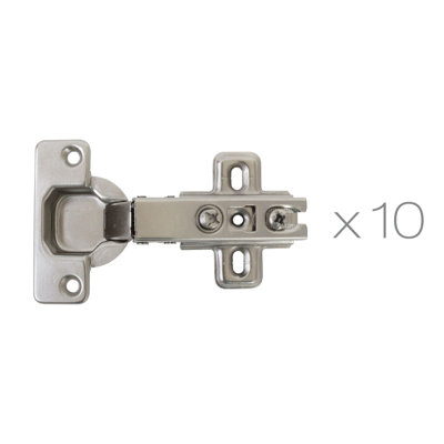 Dihl Standard Full Overlay Kitchen Cupboard Cabinet Hinge 35mm - Pack of 10 Price Comparisons | Compare The Build