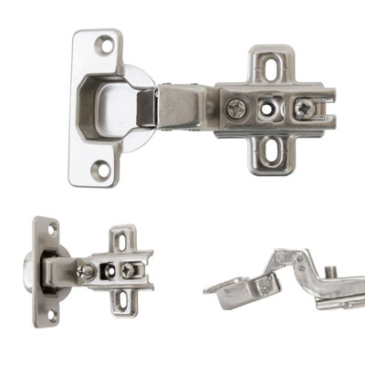 Dihl Standard Inset Kitchen Cupboard Cabinet Hinge 35mm - Pack of 10