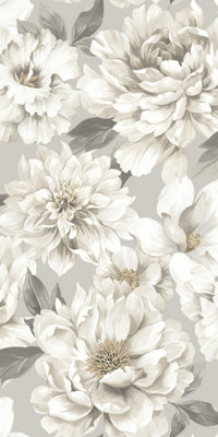 Wallpaper deals large floral