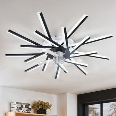Dimmable LED Ceiling Fan Light with Remote