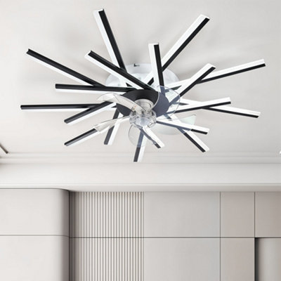 Dimmable LED Ceiling Fan Light with Remote
