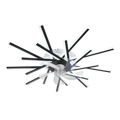 Dimmable LED Ceiling Fan Light with Remote