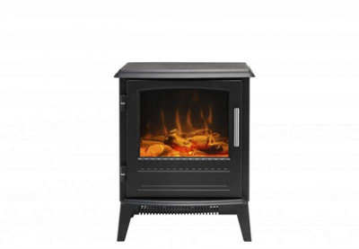 Dimplex BAR20 Bari Electric Stove 2kw with Optiflame Effect - Black ...