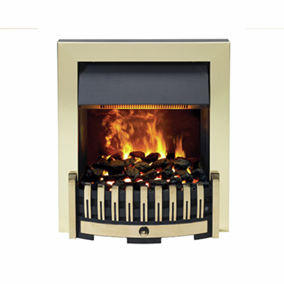 Dimplex Danville ANTIQUE BRASS DNV20AB Insert Fire Place Opti-Myst smoke & flame effect