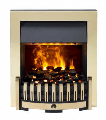 Dimplex Danville OptiMyst Smoke & Flame effect Brass Model DNV20BR Inset Fire Place