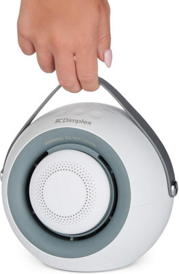 Dimplex Desk Friend Fan Heater, 390W, White