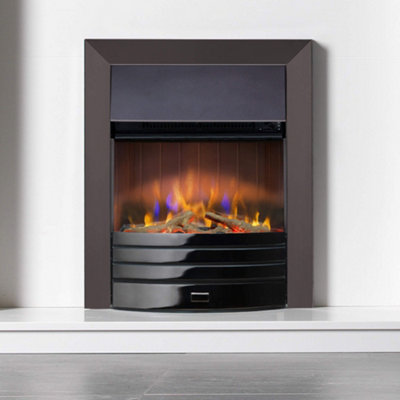 DIMPLEX Torridon TRR20BN3D BLACK NICKEL Optiflame 3D Electric Inset ...