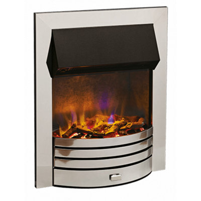 DIMPLEX Torridon TRR20CH Chrome Optiflame 3D Electric Inset Fire 2KW ...