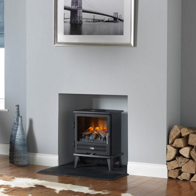 Dimplex Willowbrook Optimyst Electric Stove, Black Free Standing ...