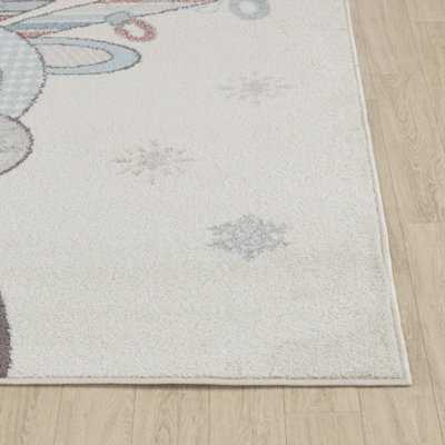 DINGO Kids Modern Multicolour/Blue/Bedroom Area Rug 160 x 213 cm