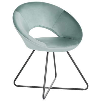 Dining Chair Velvet Mint Green RACHEL