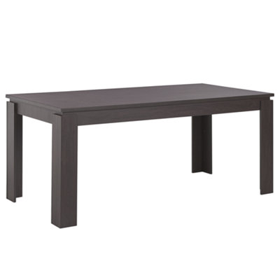 Dining Table 180 x 90 cm Dark Wood VITON