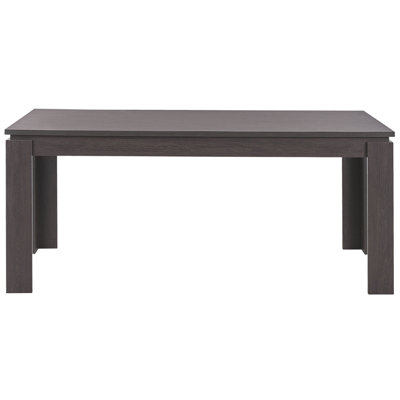 Dining Table 180 x 90 cm Dark Wood VITON