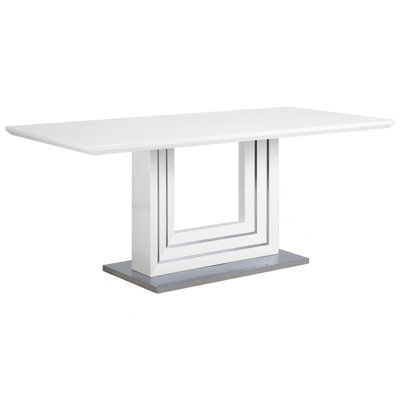 Dining Table 180 x 90 cm White KALONA