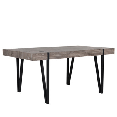 Dining Table ADENA Brown 180 cm 90 cm