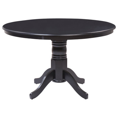 Dining Table AKRON Black 120 cm 120 cm