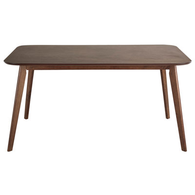 Dining Table EPHRATA Wood-like Dark Wood