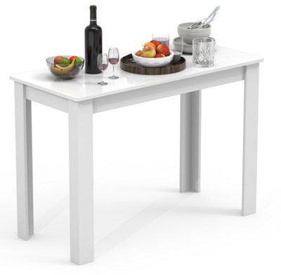 Dining table Esal White H. 76 x W. 110 x D. 50 cm