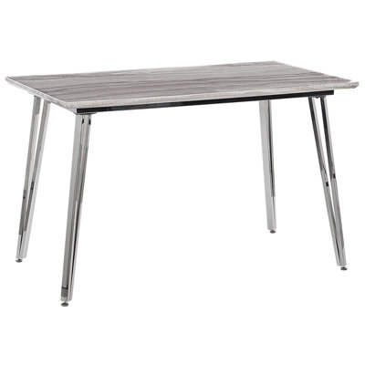 Dining Table GREYTON White 120 cm 70 cm