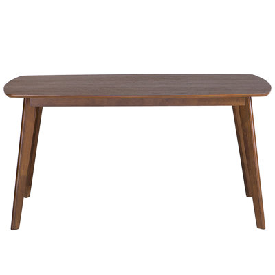Dining Table IRIS Dark Brown 150 cm 90 cm