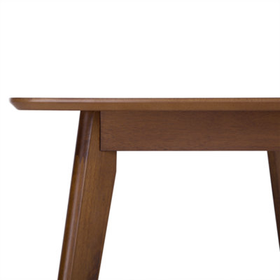 Dining Table IRIS Dark Brown 150 cm 90 cm